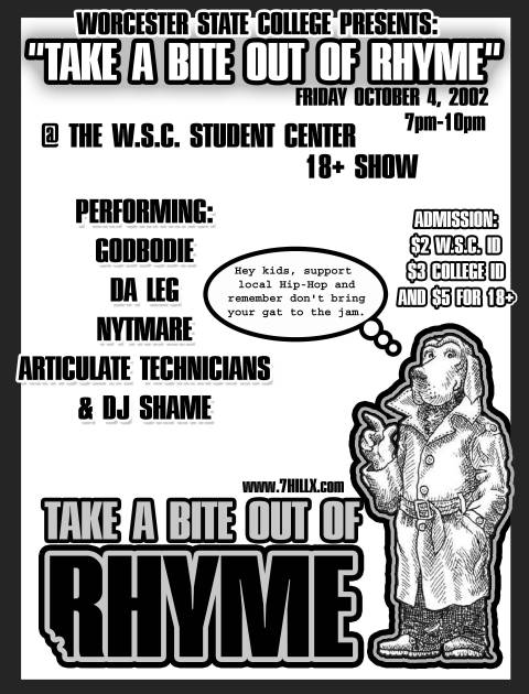 TAKE A BITE OUT OF RHYME / 2002